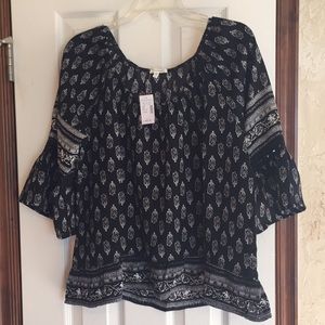 NWT Maurices Blouse Large